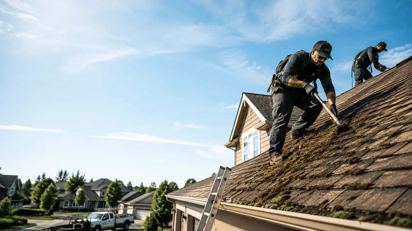 Roof Moss Removal in Crowell, TX near me